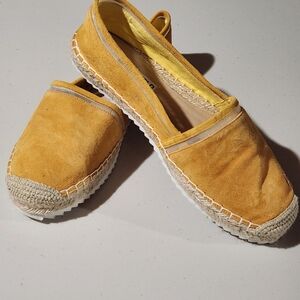 Karl Lagerfeld Yellow Espadrilles